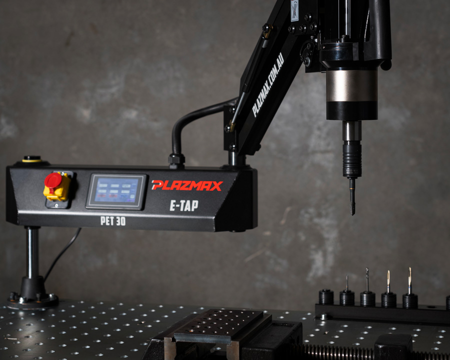 Effortlessly tap any hole with a Plazmax E Tap